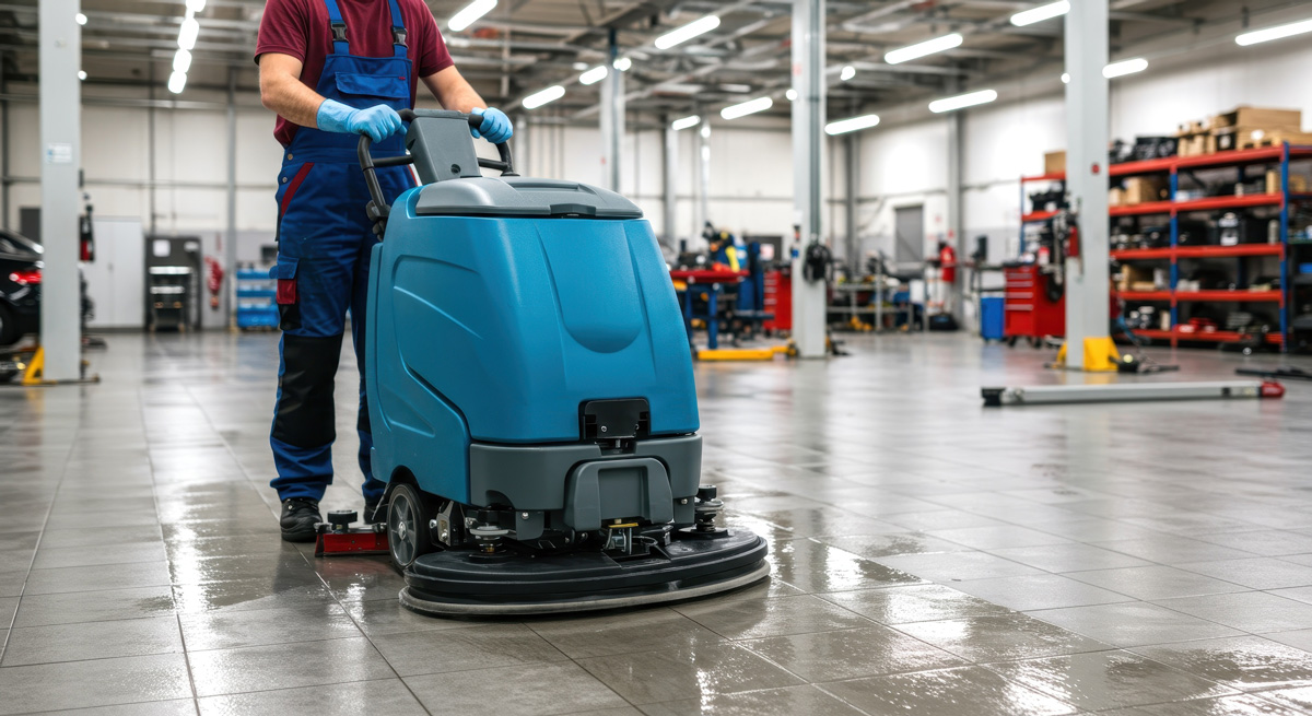 Industriereinigung von Maschinen und Produktionsflächen durch die KOFLER GmbH